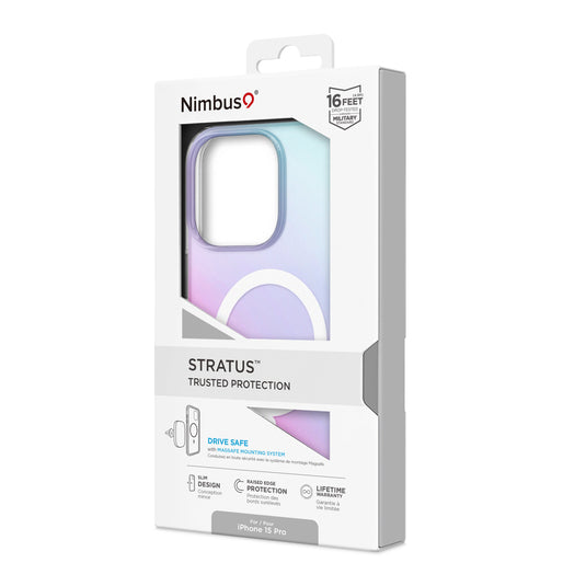 Nimbus9 Stratus iPhone 15 Pro MagSafe Case - Frost