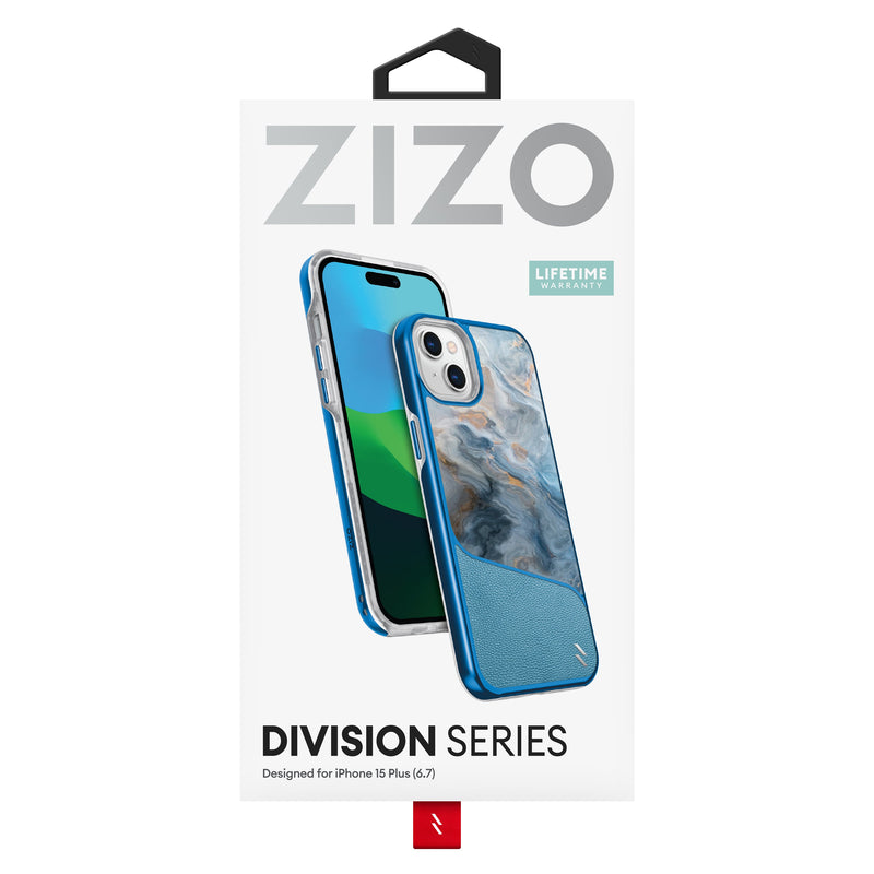 Load image into Gallery viewer, ZIZO DIVISION Series iPhone 15 Plus Case - Marble
