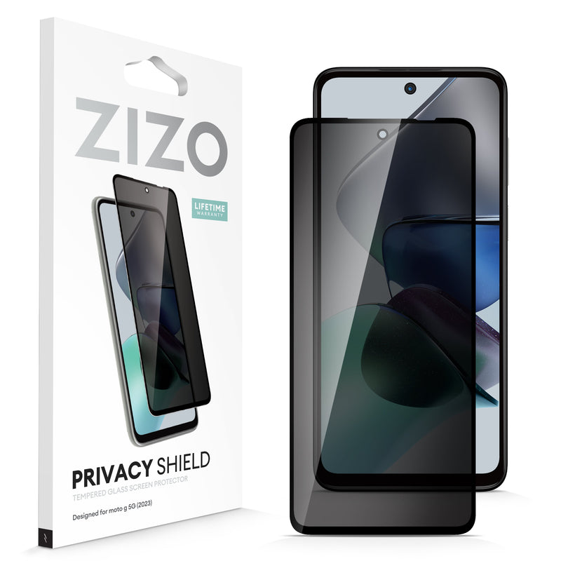 Load image into Gallery viewer, ZIZO PRIVACY Tempered Glass Screen Protector for moto g 5G (2023) - Privacy
