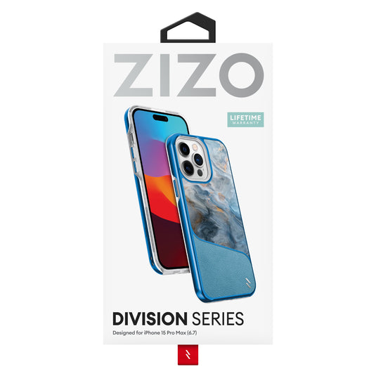 ZIZO DIVISION Series iPhone 15 Pro Max Case - Marble