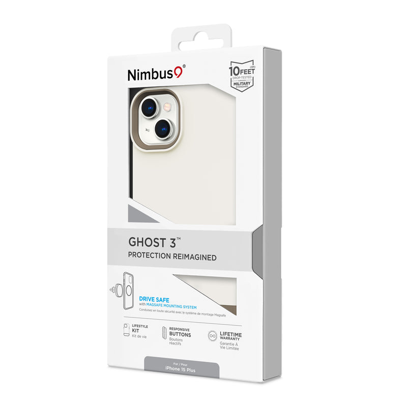Load image into Gallery viewer, Nimbus9 Ghost 3 iPhone 15 Plus MagSafe Case - Neutral Taupe
