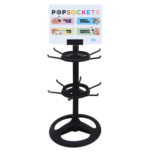 PopSockets - Two-Tier Spinner Display 72 units - Black