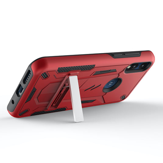 ZIZO TRANSFORM Series Moto E (2020) Case - Red