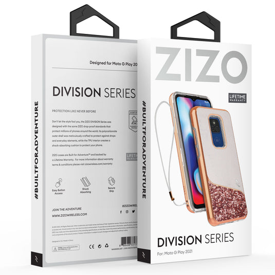 ZIZO DIVISION Series Moto G Play (2021) Case - Wanderlust