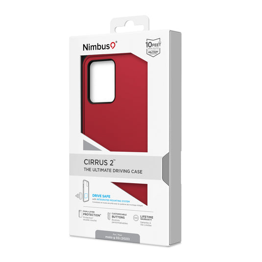 Nimbus9 Cirrus 2 moto g 5G (2023) Case - Crimson