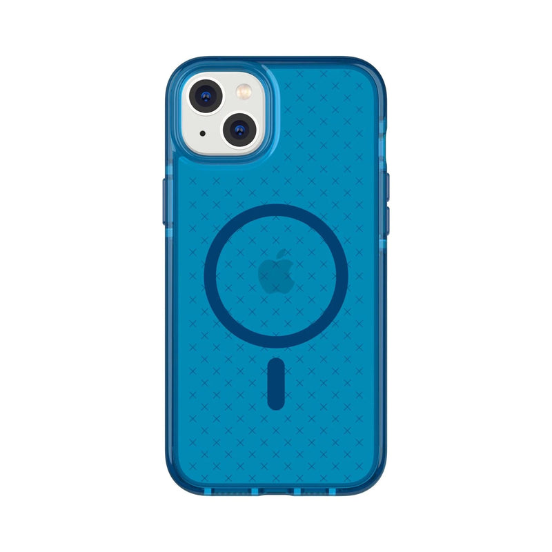 Load image into Gallery viewer, Tech21 Evo Check iPhone 14 Plus Case MagSafe Compatible - Classic Blue
