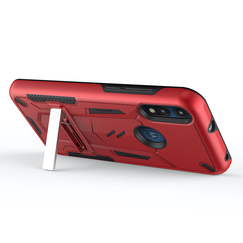 Load image into Gallery viewer, ZIZO TRANSFORM Series Moto E (2020) Case - Red
