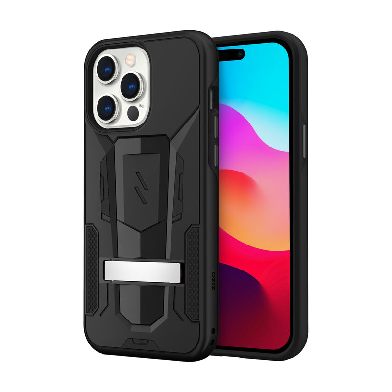 Load image into Gallery viewer, ZIZO TRANSFORM Series iPhone 15 Pro Case - Black
