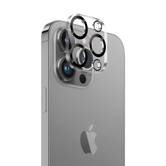 ZIZO LensTek iPhone 15 Pro / 15 Pro Max Camera Lens Protector (2 Pack) - Black
