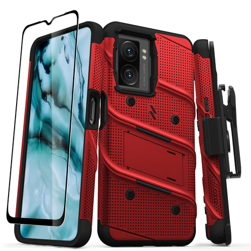 ZIZO BOLT Bundle OnePlus Nord N300 5G Case - Red