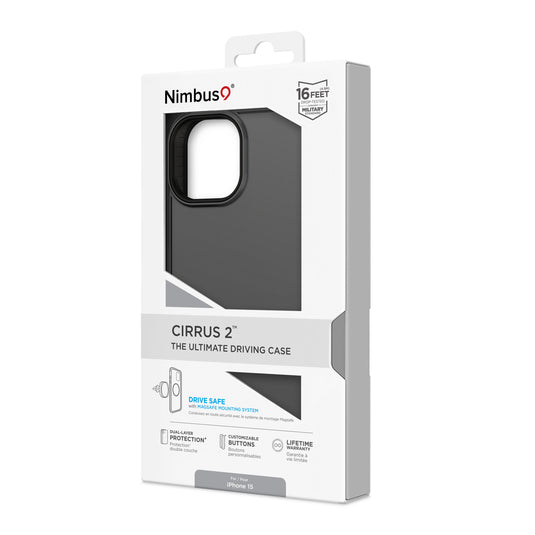 Nimbus9 Cirrus 2 iPhone 15 MagSafe Case - Gunmetal Gray