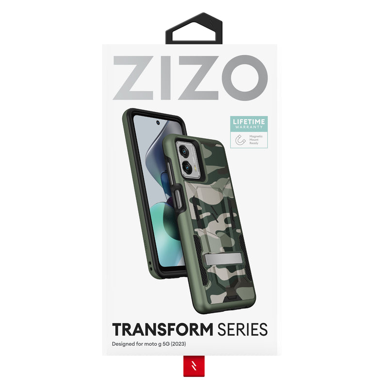 Load image into Gallery viewer, ZIZO TRANSFORM Series moto g 5G (2023) Case - Camo
