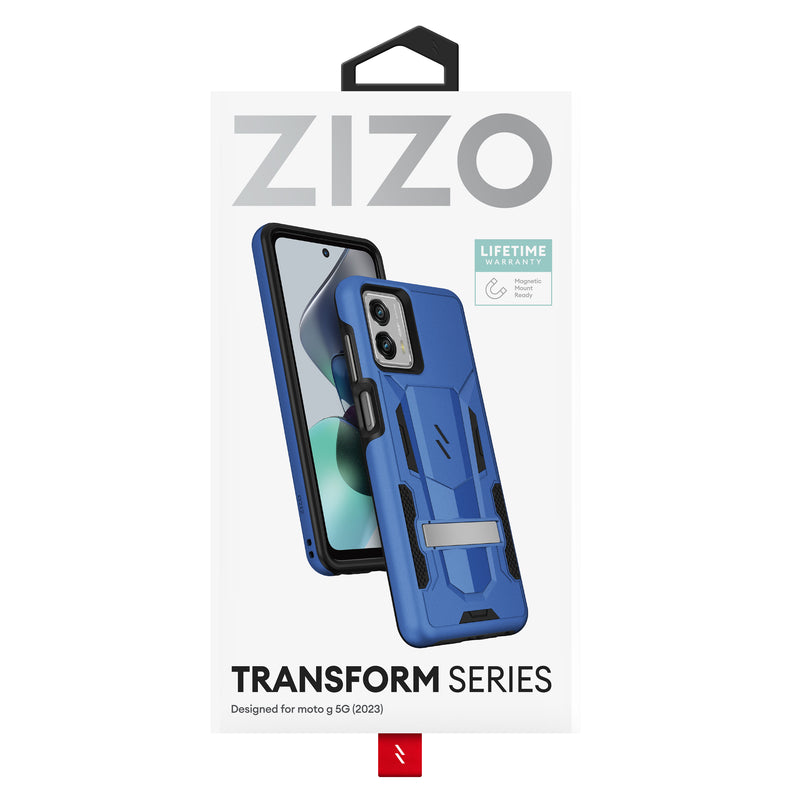 Load image into Gallery viewer, ZIZO TRANSFORM Series moto g 5G (2023) Case - Blue

