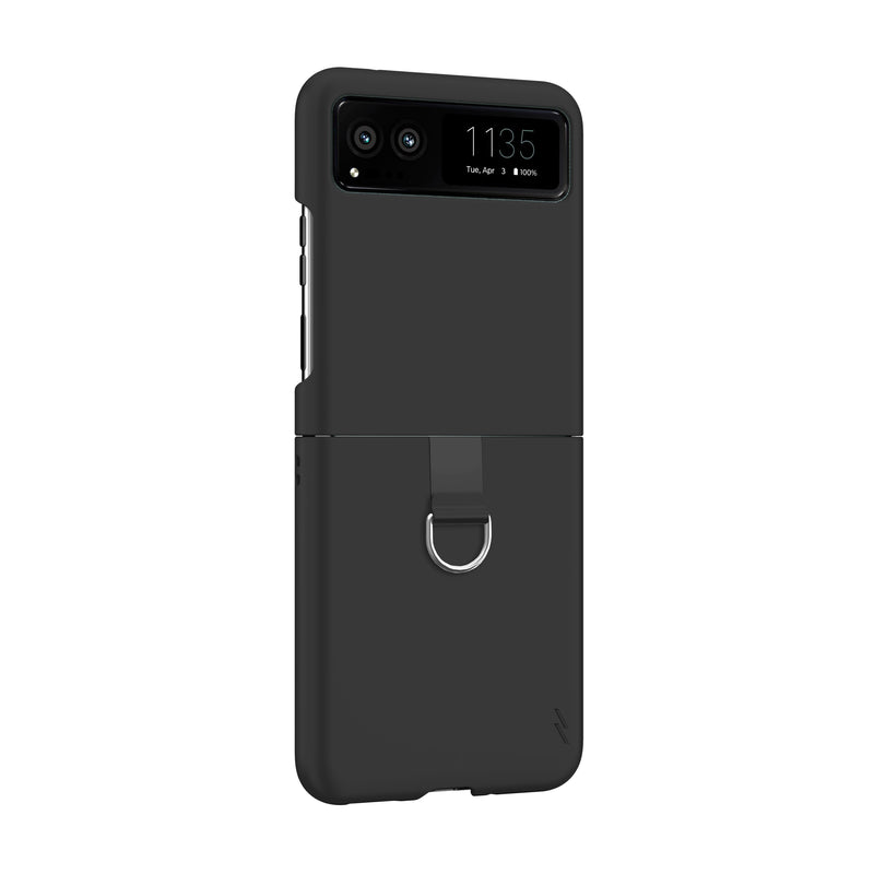 Load image into Gallery viewer, ZIZO REVOLVE Series moto razr 2023 Case - Magnetic Black
