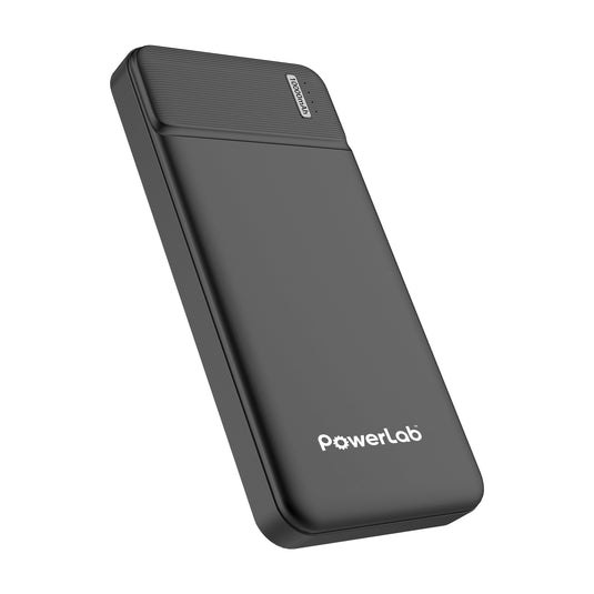 PowerLab 10000 mAh Power Delivery Power Bank with Lifetime Warranty - Black