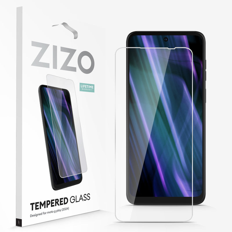 Load image into Gallery viewer, ZIZO TEMPERED GLASS Screen Protector for moto g Play (2024) - Clear
