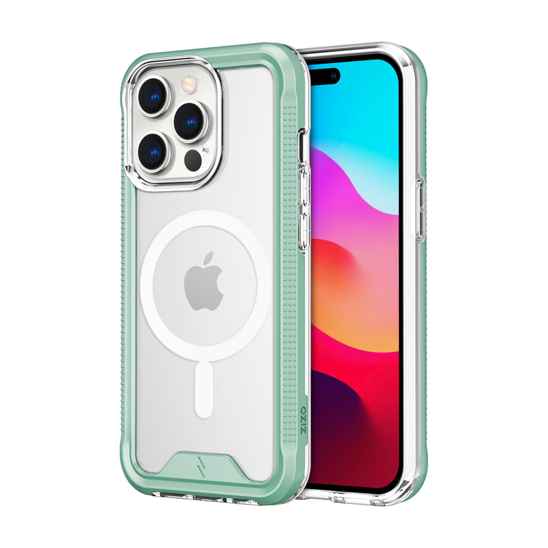 Load image into Gallery viewer, ZIZO ION Series with Magsafe iPhone 15 Pro Case - Mint
