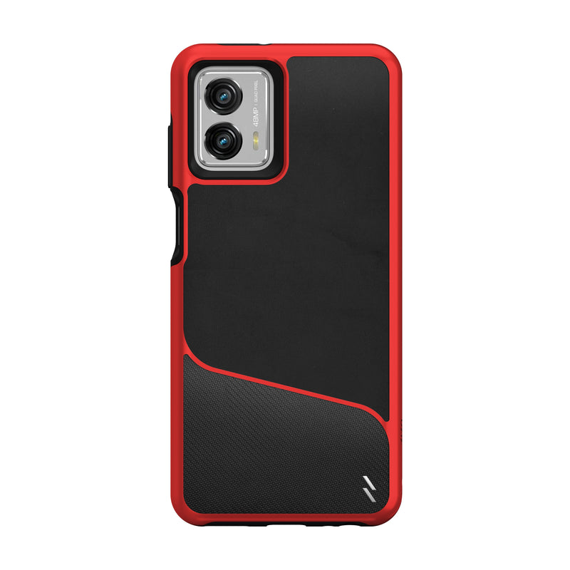 Load image into Gallery viewer, ZIZO DIVISION Series moto g 5G (2023) Case - Black &amp; Red
