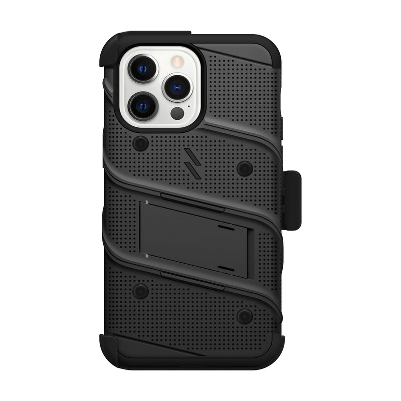 Load image into Gallery viewer, ZIZO BOLT Bundle iPhone 15 Pro Max Case - Black
