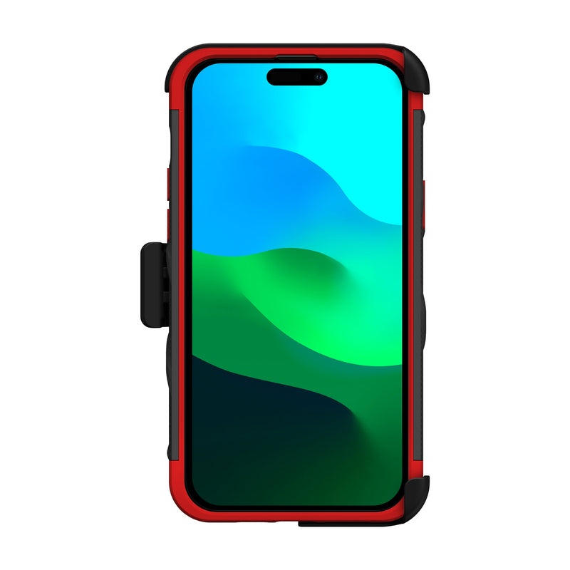 Load image into Gallery viewer, ZIZO BOLT Bundle iPhone 15 Plus Case - Red
