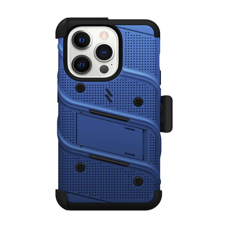 Load image into Gallery viewer, ZIZO BOLT Bundle iPhone 15 Pro Case - Blue
