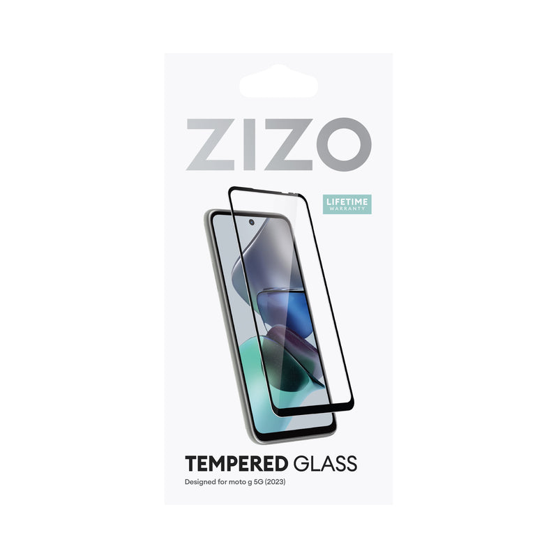 Load image into Gallery viewer, ZIZO TEMPERED GLASS Screen Protector for moto g 5G (2023) - Black
