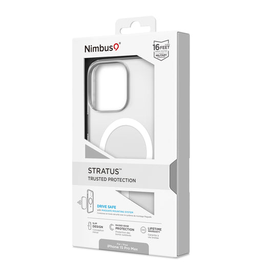 Nimbus9 Stratus iPhone 15 Pro Max MagSafe Case - Clear