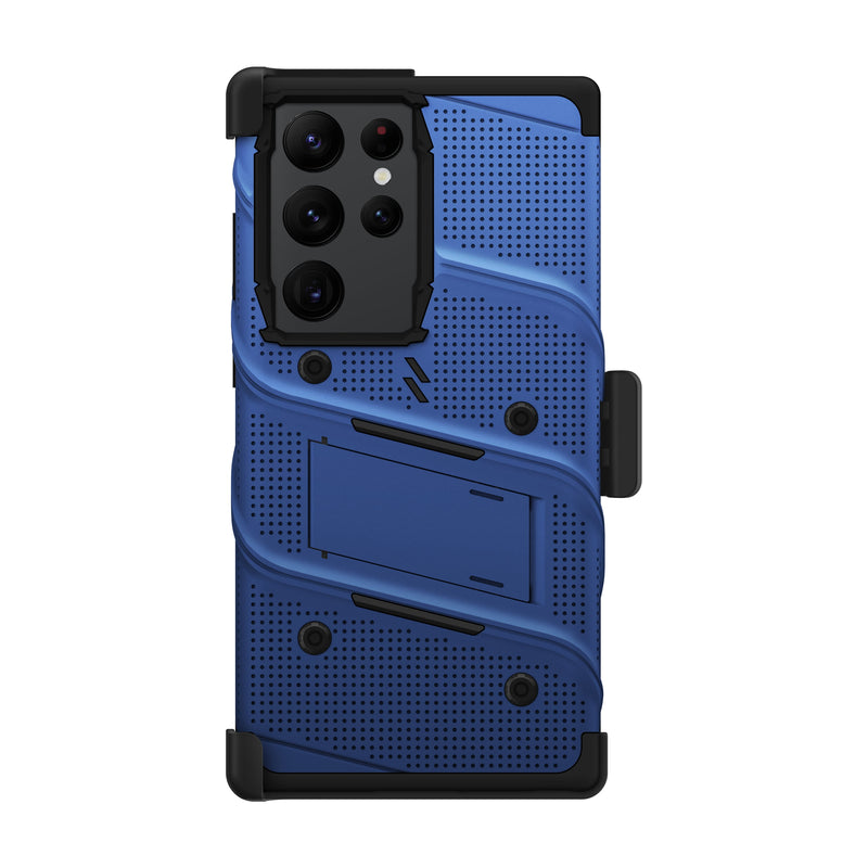 Load image into Gallery viewer, ZIZO BOLT Bundle Galaxy S24 Ultra Case - Blue
