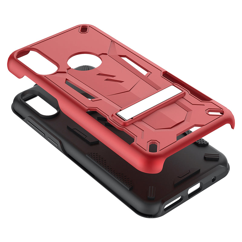 Load image into Gallery viewer, ZIZO TRANSFORM Series Moto E (2020) Case - Red
