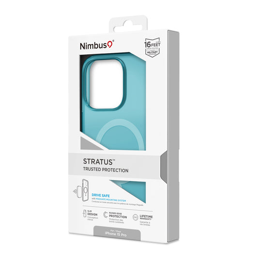 Nimbus9 Stratus iPhone 15 Pro MagSafe Case - Blue