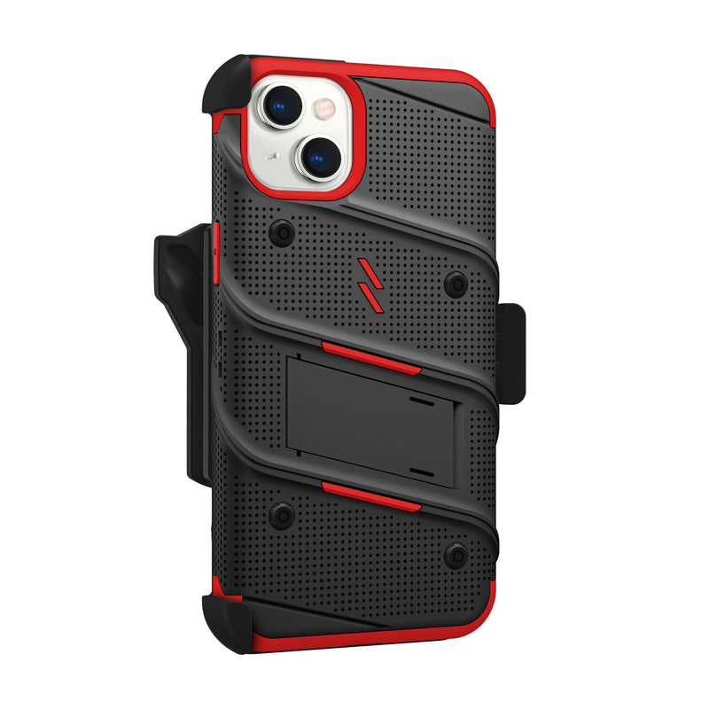 Load image into Gallery viewer, ZIZO BOLT Bundle iPhone 15 Case - Red
