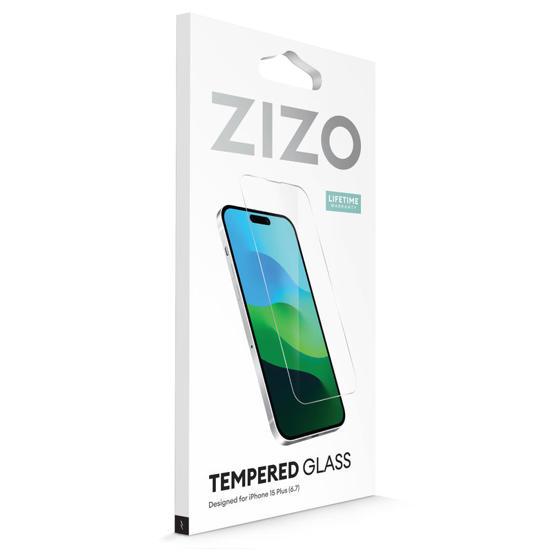 Load image into Gallery viewer, ZIZO TEMPERED GLASS Screen Protector for iPhone 15 Plus / 15 Pro Max - Clear
