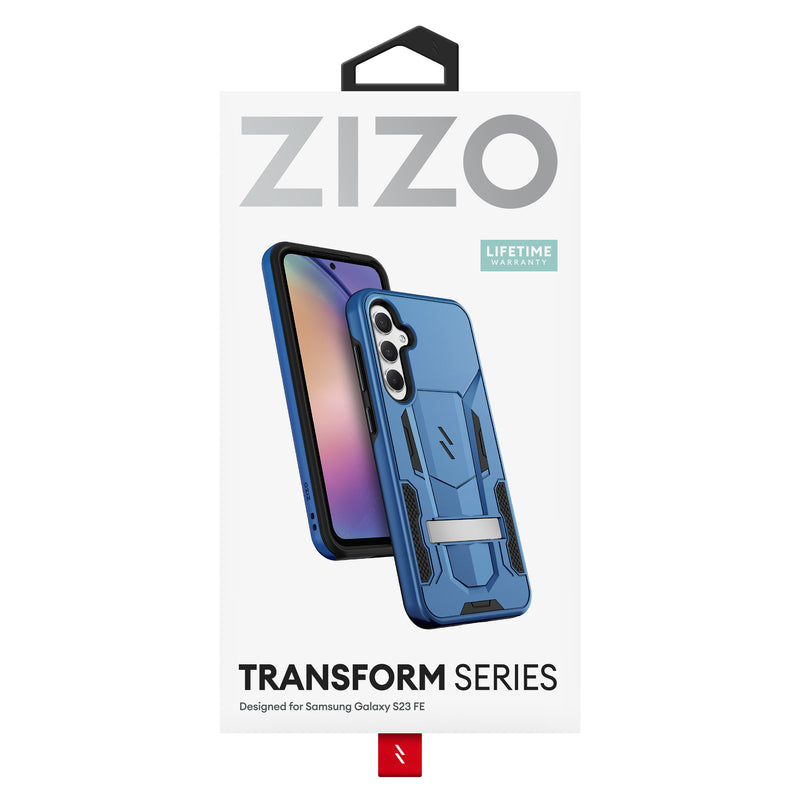 Load image into Gallery viewer, ZIZO TRANSFORM Series Galaxy S23 FE Case - Blue
