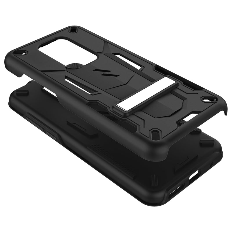 Load image into Gallery viewer, ZIZO TRANSFORM Series Moto G Play (2021) Case - Black
