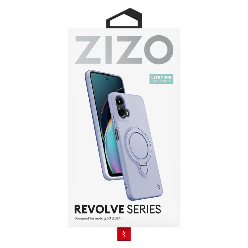 Load image into Gallery viewer, ZIZO REVOLVE Series moto g 5G (2024) Case - Violet
