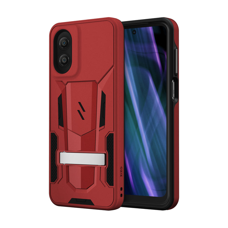 Load image into Gallery viewer, ZIZO TRANSFORM Series moto g Play (2024) Case - Red
