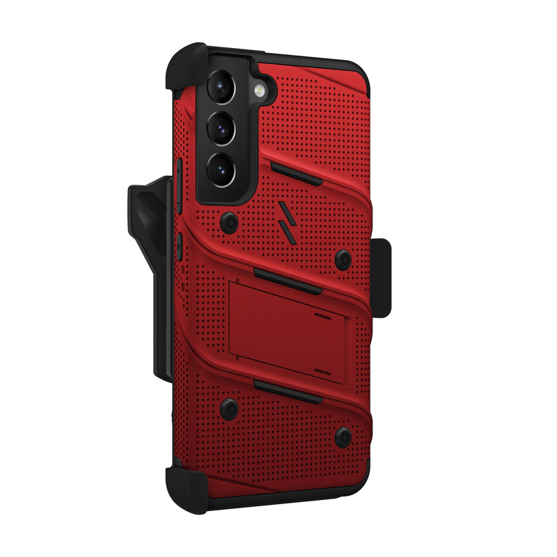 Load image into Gallery viewer, ZIZO BOLT Bundle Galaxy S22 Plus Case - Red
