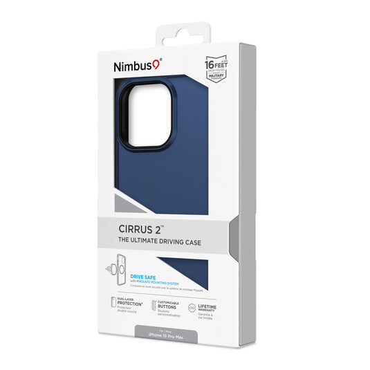 Nimbus9 Cirrus 2 iPhone 15 Pro Max MagSafe Case - Midnight Blue