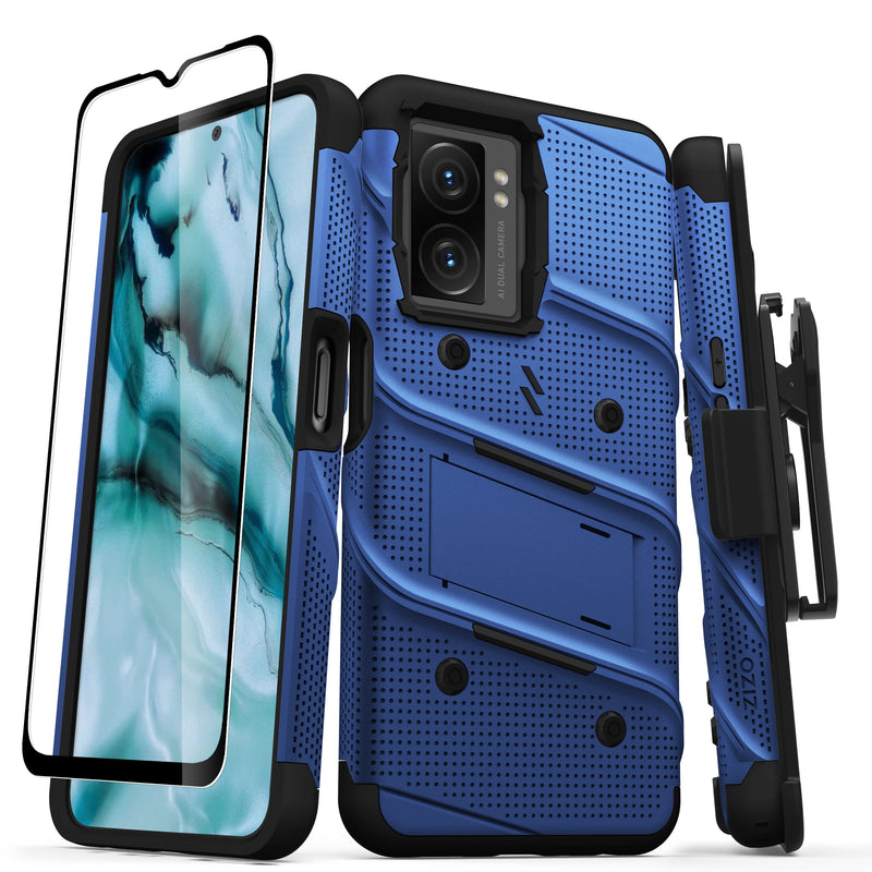 Load image into Gallery viewer, ZIZO BOLT Bundle OnePlus Nord N300 5G Case - Blue
