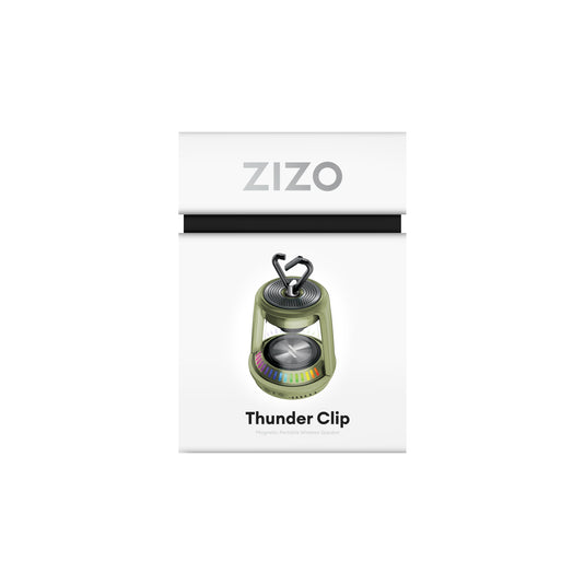 ZIZO Thunder Clip Portable Wireless Speaker - Green
