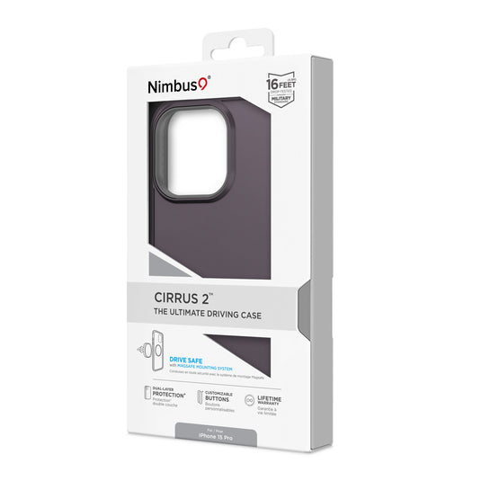 Nimbus9 Cirrus 2 iPhone 15 Pro MagSafe Case - Plum